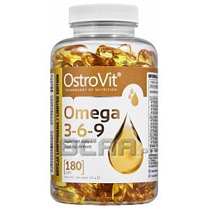 OstroVit Omega 3-6-9 180kaps. 1/2