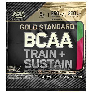 Optimum Nutrition Gold Standard BCAA Train + Sustain darmowa próbka do zamówienia za 150zł 19g 1/1