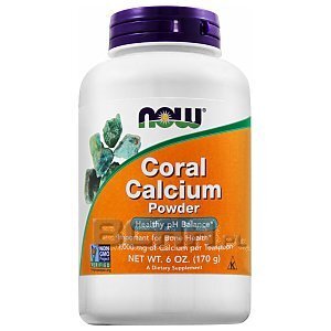 Now Foods Coral Calcium Powder 170g 1/2
