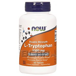 Now Foods L-Tryptophan 1000mg 60tab. 1/1