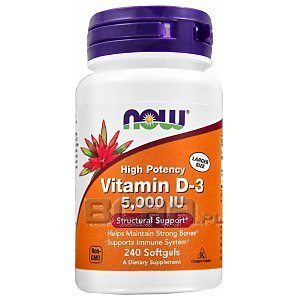 Now Foods Vitamin D3 5000IU 240kaps.  1/1