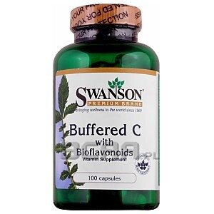 Swanson Buffered C with Bioflavonoids 100kaps. 1/1