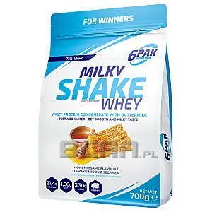 6Pak Nutrition Milky Shake Whey 700g 1/1