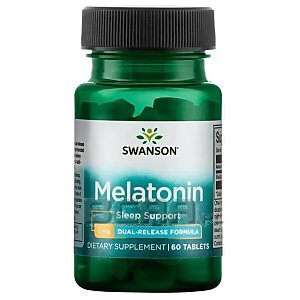 Swanson Dual-Release Melatonin 3mg 60tab. 1/1