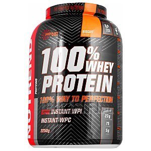 Nutrend 100% Whey Protein Strawberry 2250g  1/1