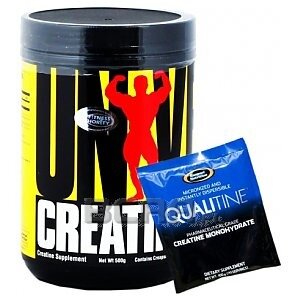 Universal Creatine Monohydrate + Qualitine 500g + 100g Gratis! 1/1