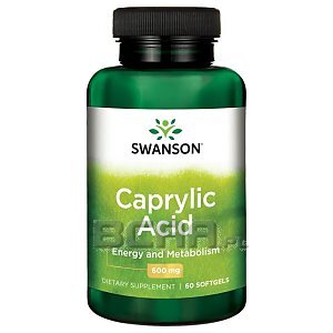 Swanson Caprylic Acid 60kaps. 1/1