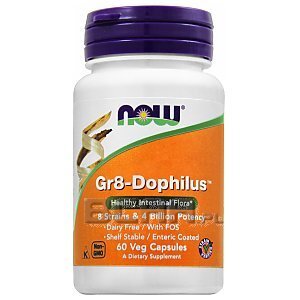 Now Foods Gr8-Dophilus 60kaps. [promocja] 1/2
