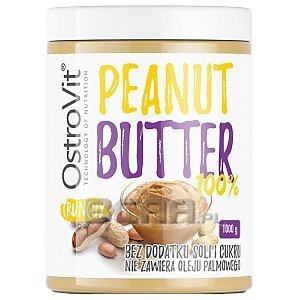 OstroVit 100% Peanut Butter Crunchy 1000g 1/1