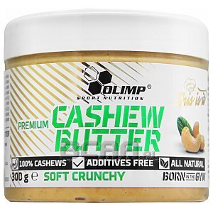Olimp Cashew Butter Soft Crunchy 300g 1/2