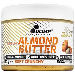 Olimp Almond Butter Soft Crunchy 350g 1/1