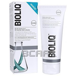 BIOLIQ CLEAN Żel 3 w 1 do mycia twarzy, ciała i włosów 180ml 1/1