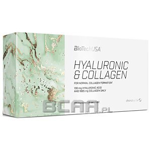BioTech USA Hyaluronic & Collagen 120kaps. 1/1