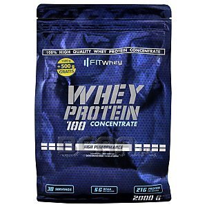 Fit Whey Whey Protein 100 Concentrate 2000g  1/2