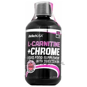 BioTech USA L-Carnitine + Chrome 500ml 1/1