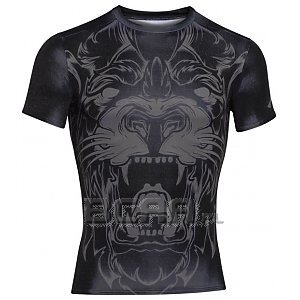 Under Armour Men`s 100% Beast Lion Compression Short Sleeve T-Shirt 1254139-001  1/5
