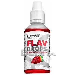 OstroVit Flavour Drops strawberry 50ml  1/1