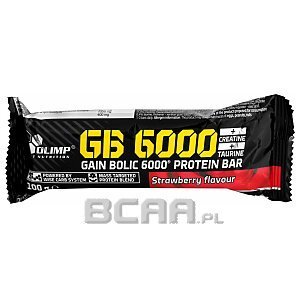 Olimp Baton GB 6000 Protein Bar strawberry 100g  1/1