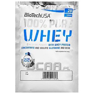 BioTech USA 100% Pure Whey darmowa próbka do zamówienia za 150zł 28g 1/2