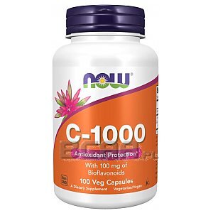 Now Foods Vitamin C-1000 100vkaps. 1/1