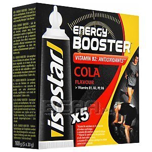 Isostar Energy Booster Żel cola (5x20g) 100g Wyprzedaż! 1/3