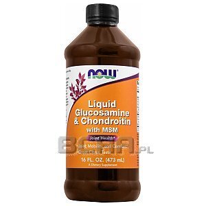 Now Foods Liquid Glucosamin & Chondroitin with MSM 473ml 1/2