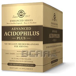 Solgar Advanced Acidophilus Plus 120vkaps. Wyprzedaż! 1/1