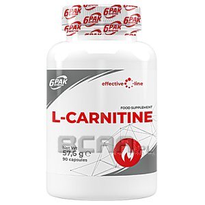6Pak Nutrition Effective Line L-Carnitine 90kaps. 1/1