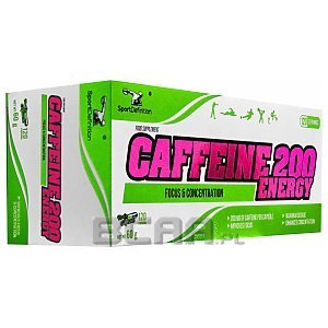 Sport Definition Caffeine 200 Energy 120kaps.  1/3
