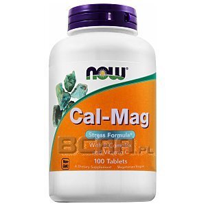 Now Foods Cal-Mag Stress Formula 100tab. 1/2