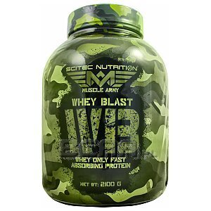 Scitec Muscle Army Whey Blast strawberry 2100g  1/2