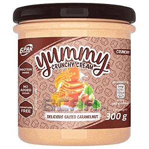 6Pak Nutrition Yummy Crunchy Cream - Słony karmel 300g 1/1