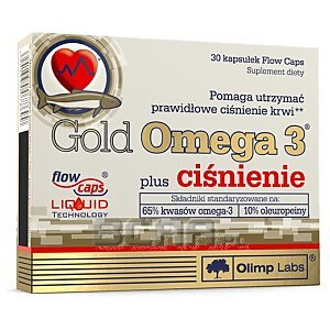 Olimp Gold Omega 3 Plus Ciśnienie 30kaps. 1/1
