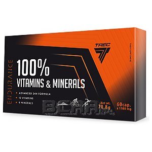 Trec ENDURANCE 100% Vitamins & Minerals 60kaps. 1/1