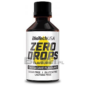BioTech USA Zero Drops krople smakowe 50ml  1/1