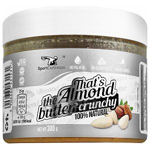 Sport Definition That's The Almond Butter Crunchy 300g 1/2