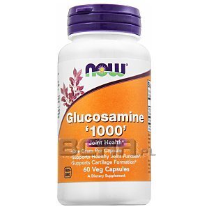Now Foods Glucosamine 1000 60kaps. [promocja] 1/2