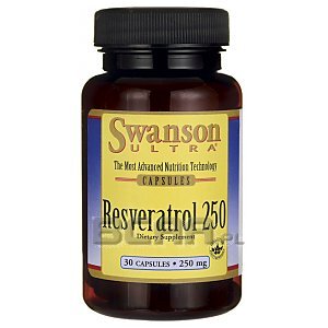 Swanson Resveratrol 250mg 30kaps.  1/1