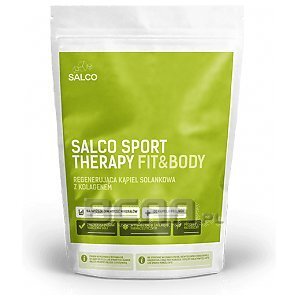 Salco Sport Therapy Fit&Body Regenerująca kąpiel solankowa z kolagenem 1000g 1/1