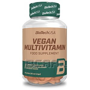 BioTech USA Vegan Multivitamin 60tab. 1/1
