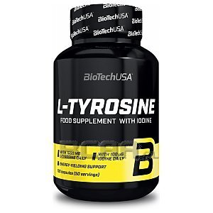 BioTech USA L-Tyrosine 100kaps. 1/2