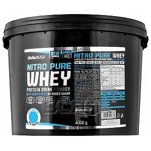 BioTech USA Nitro Pure Whey sour cherry-yoghurt 4000g  1/1