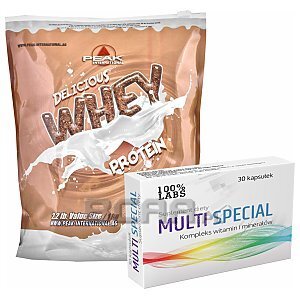 Peak Delicious Whey Protein + 100% LABS Multi Special 1000g+30kaps. 1/1