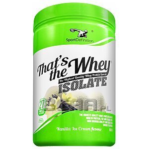Sport Definition That's the Whey Isolate 600g  1/1