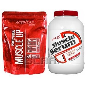 Activlab Muscle Up Protein Professional + Muscle Serum 2000g + 900g Gratis! 1/1