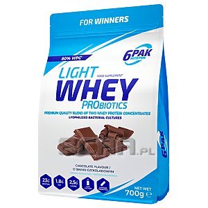 6Pak Nutrition Light Whey Probiotics 700g 1/1
