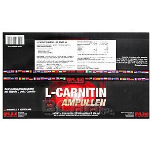 Mr. Big L-Carnitin Extreme Liquid Carnipure 20amp. 1/2