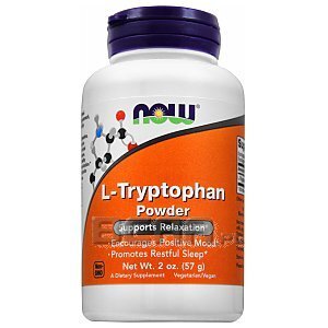 Now Foods L-Tryptophan Powder 57g  1/2