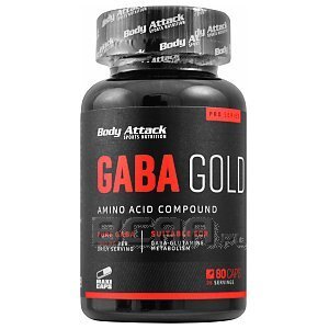 Body Attack GABA Gold 80kaps. 1/2