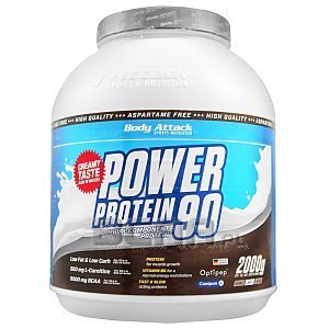 Body Attack Power Protein 90 Strawberry White Chocolate 2000g  1/2